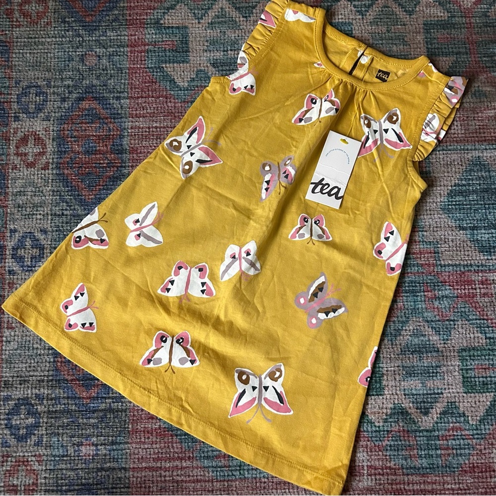 TEA Butterfly Summer Dress 2T